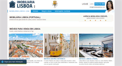 Desktop Screenshot of imobiliarialisboa.com